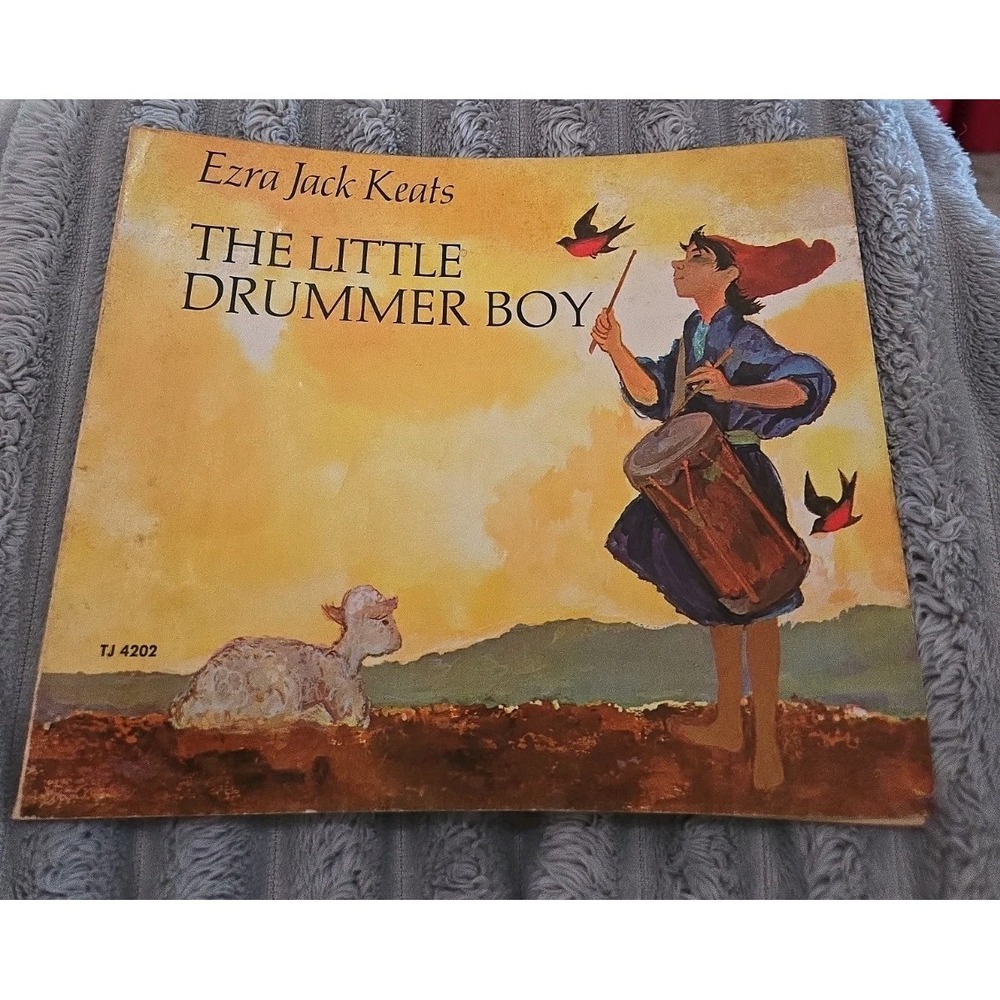 The Little Drummer Boy Ezra Jack Keats Vintage Scholastic Paperback TJ 4202
